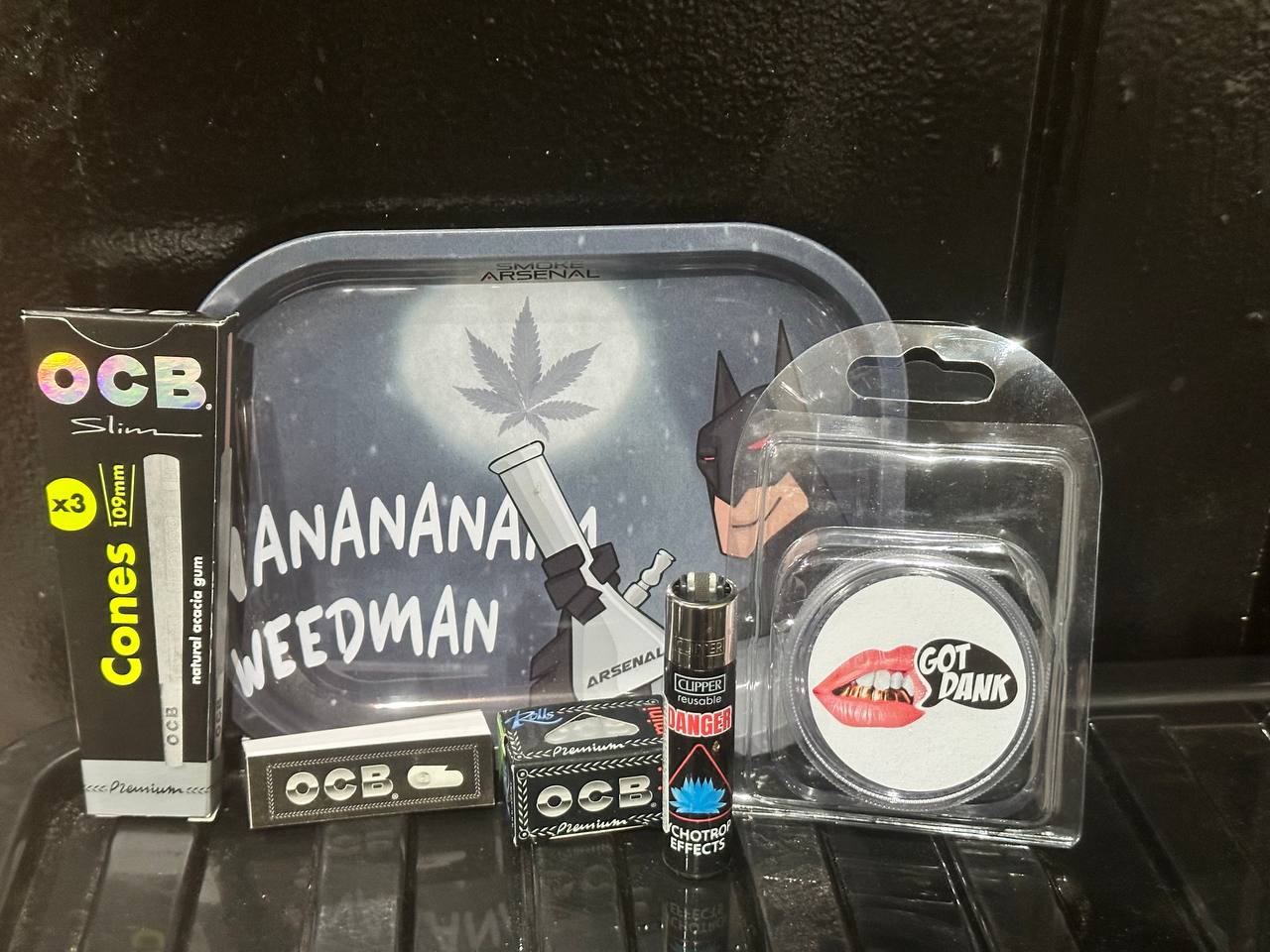 Weedman tray set
