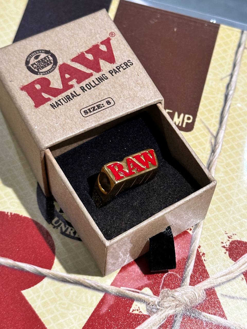 Raw classic ring