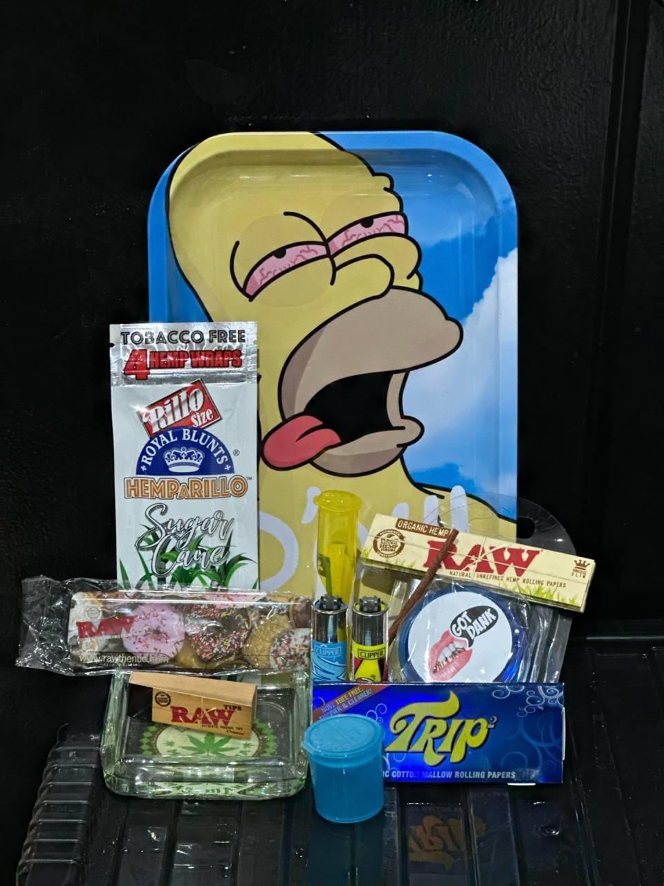 Dohnuts tray set