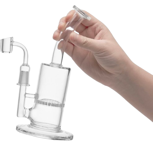Glass dab rig