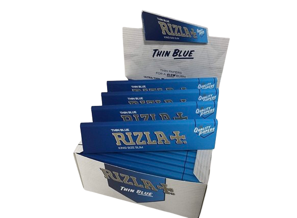 Rizla blue king size slim box of 50