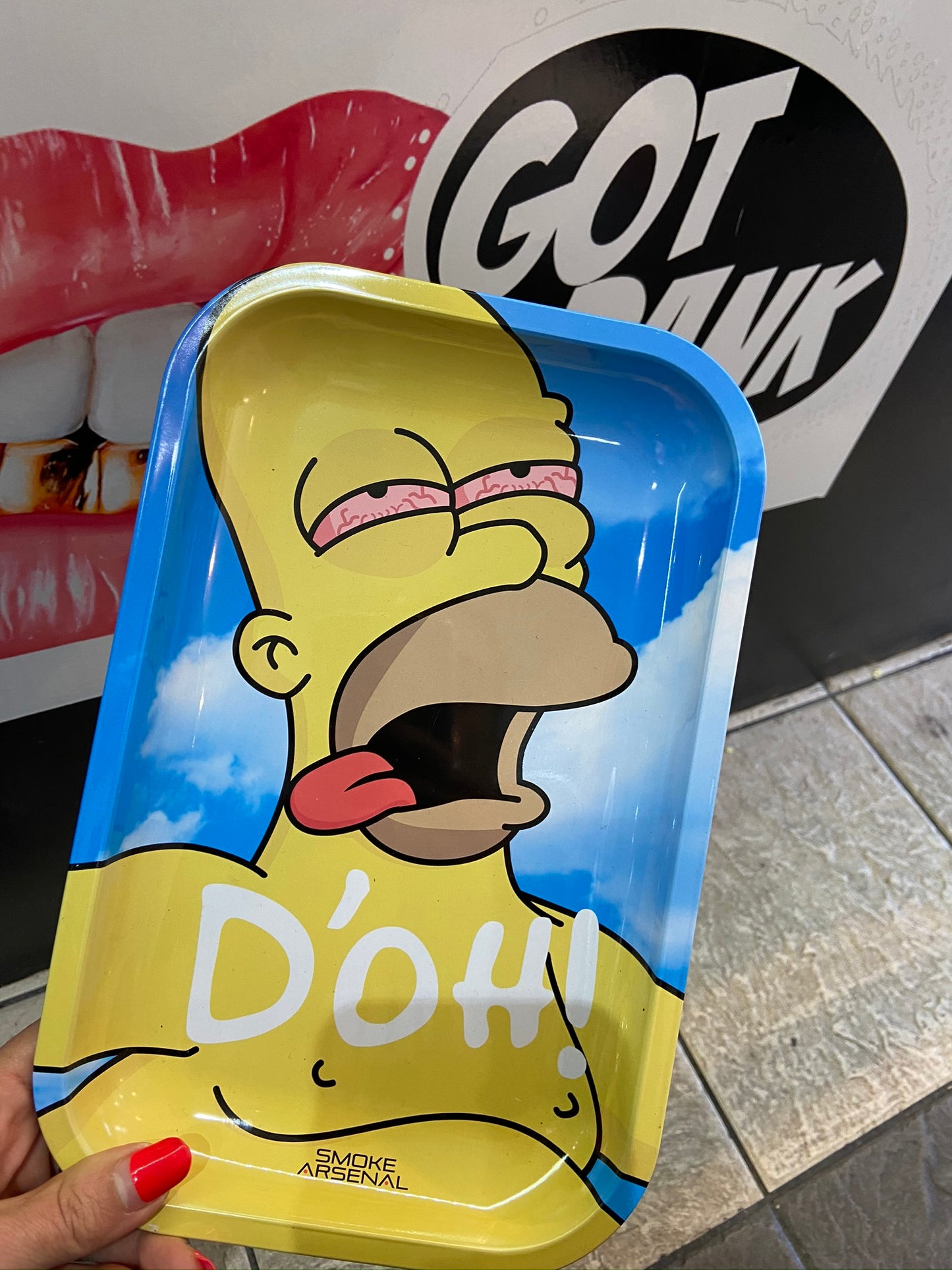 Doh tray