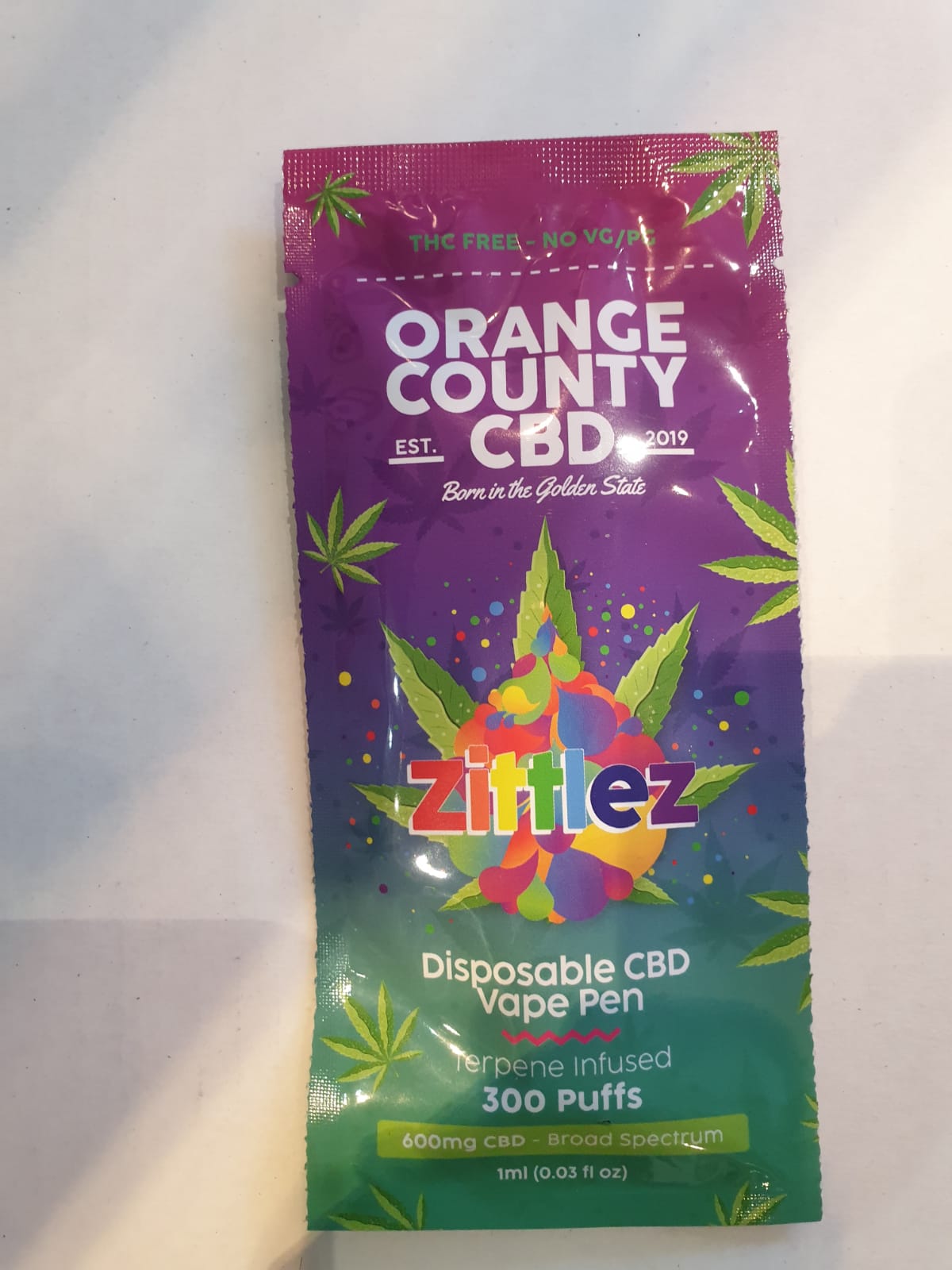 Cbd zkittlez vape pen