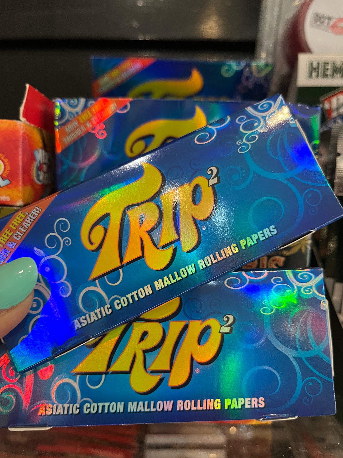 Trip clear papers