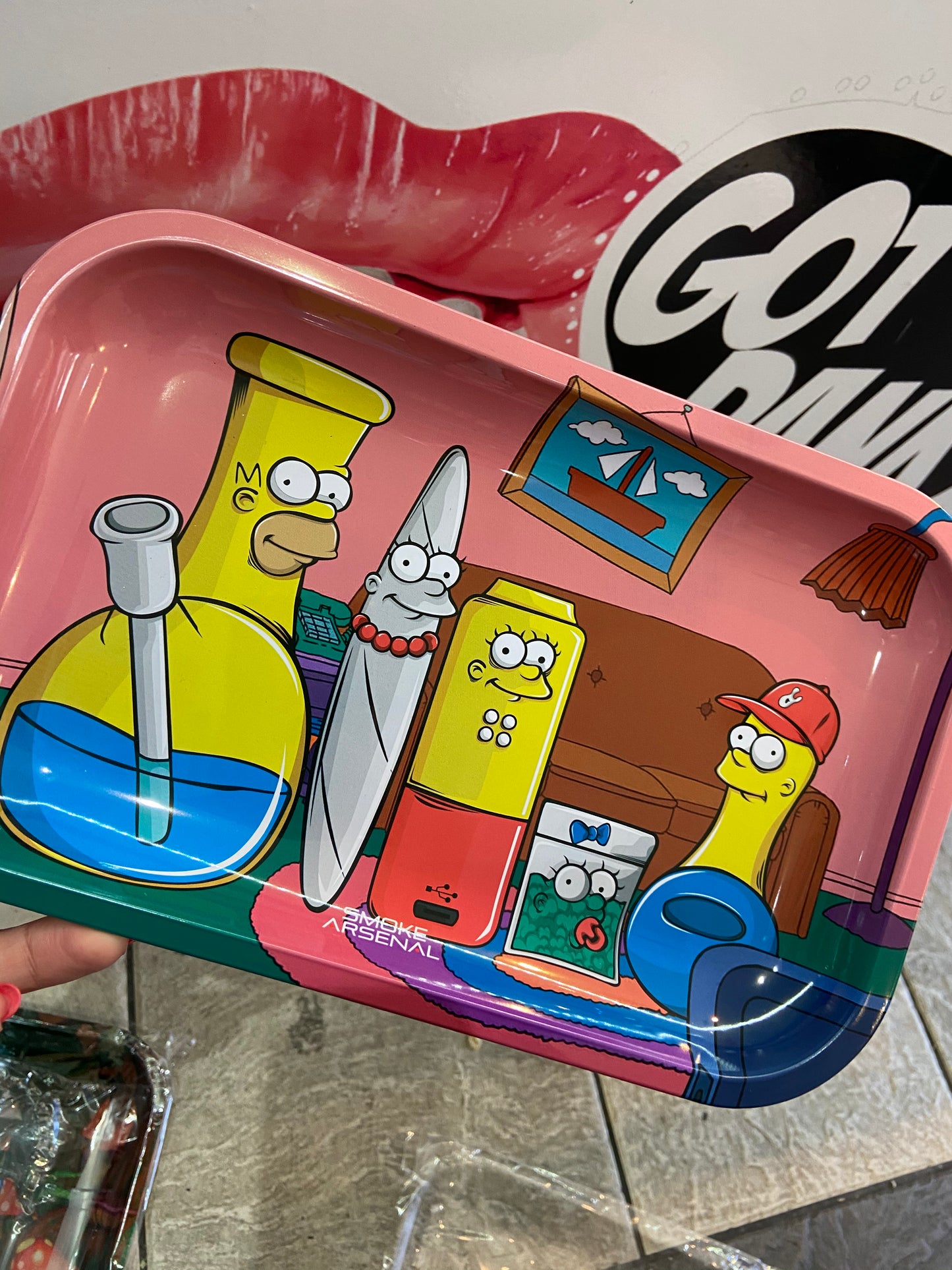 Simpsons Tray