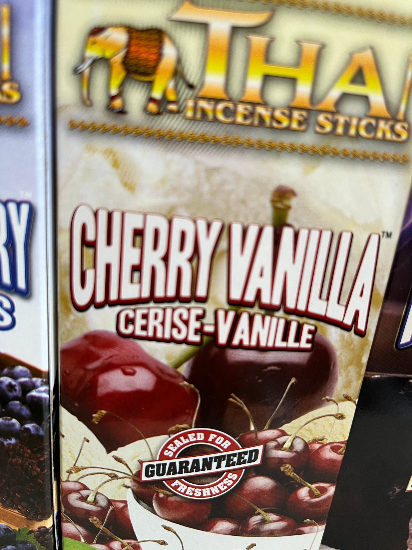 Cherry vanilla incense