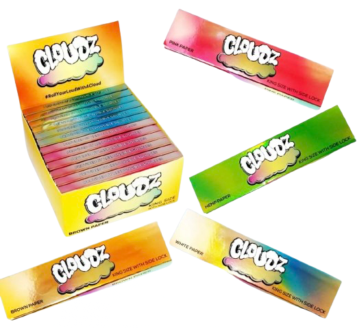 Clouds king size slim box of 50