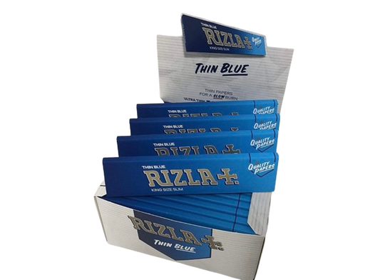 Rizla blue king size slim box of 50