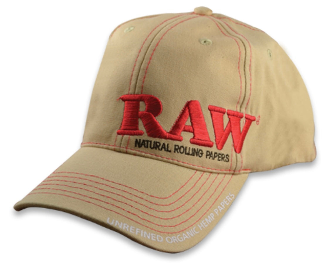 Raw baseball cap with poker