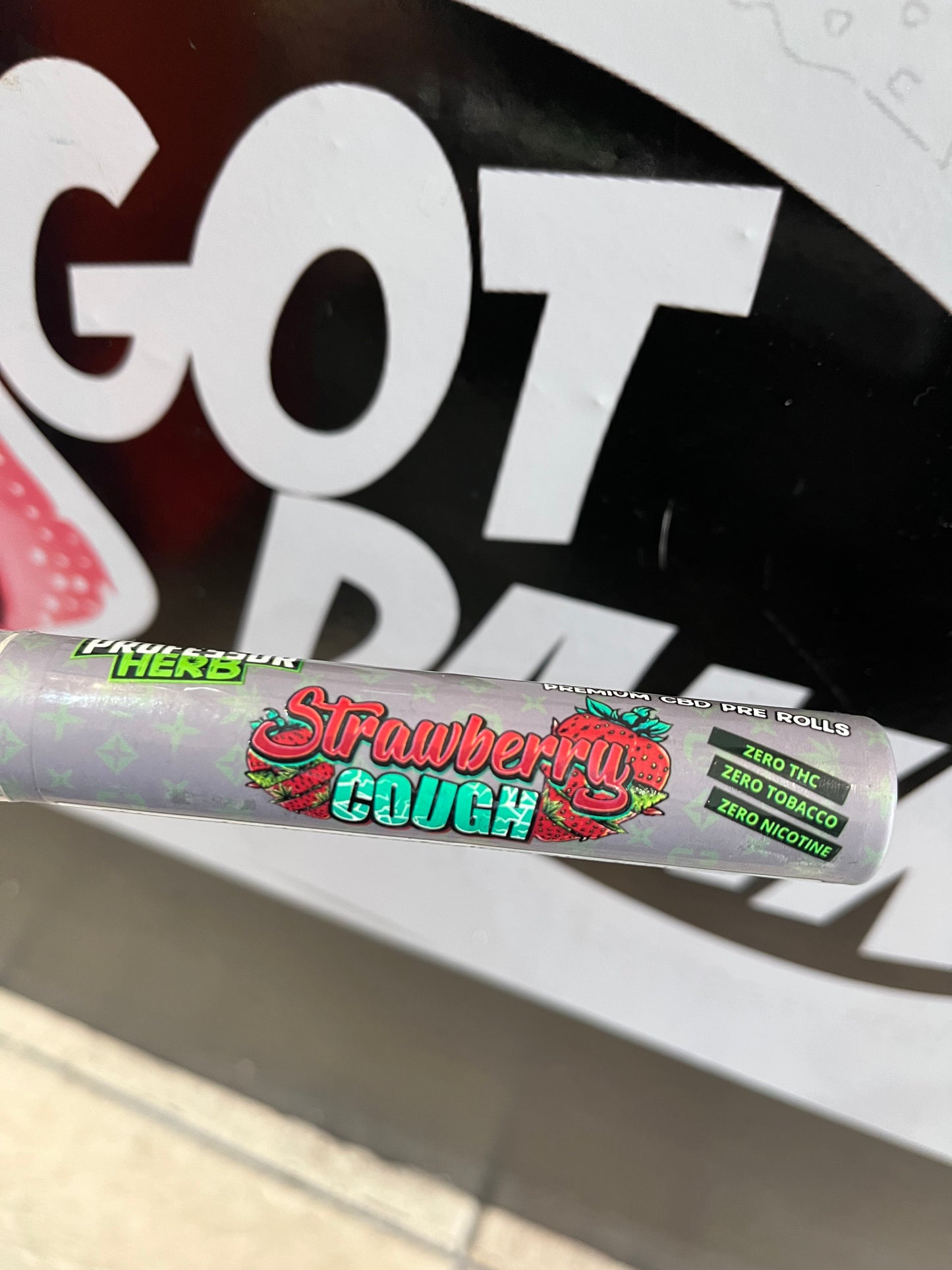 Strawberry cough pre roll