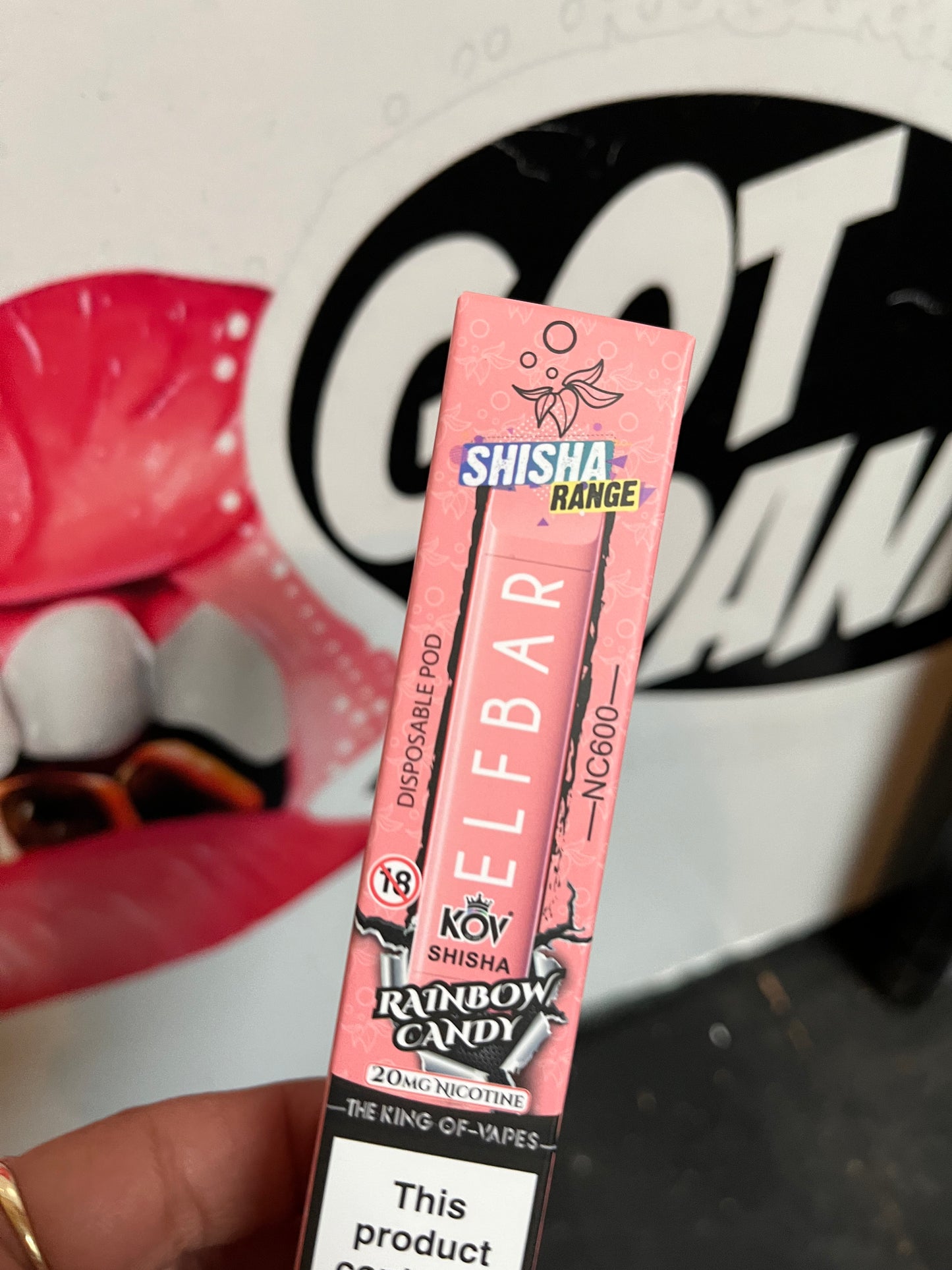 Rainbow candy Elf Bar