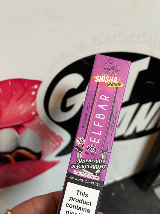 Raspberry blackcurrant Elf Bar