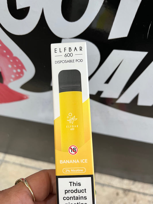 Banana Ice Elf Bar