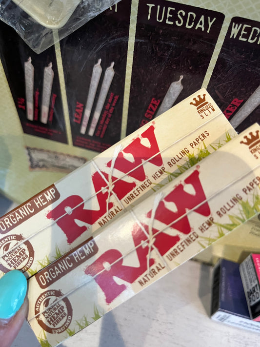 Raw Organic king size slim