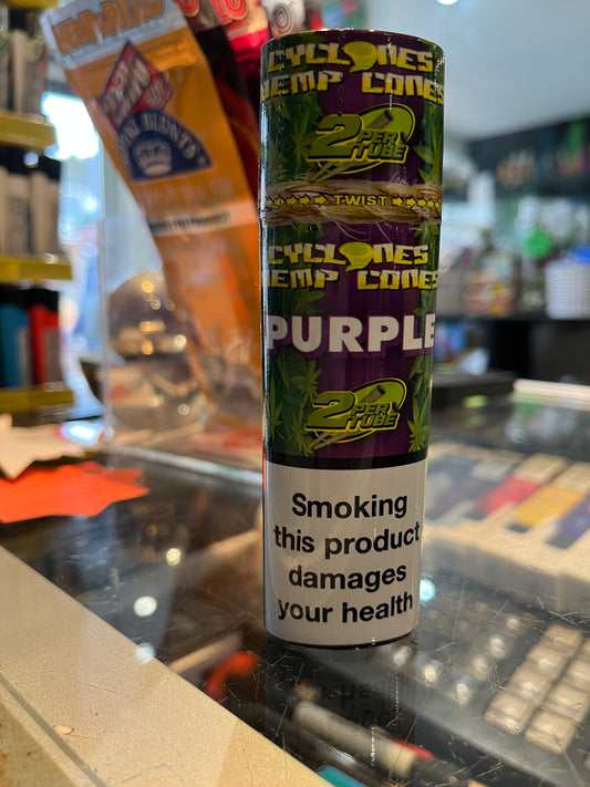 Purple Hemp Cones