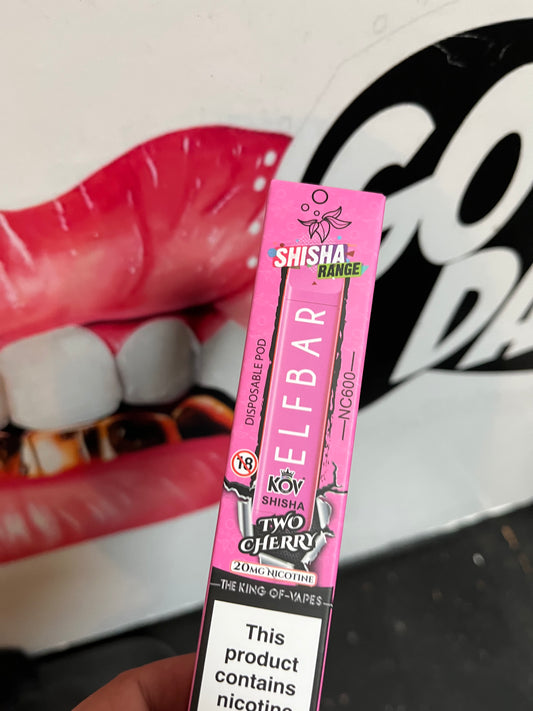 Two cherry Elf Bar