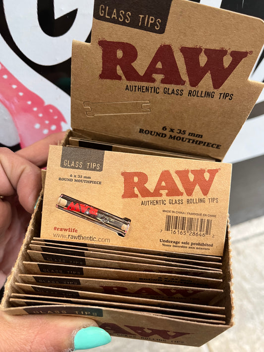 Raw Glass Tip